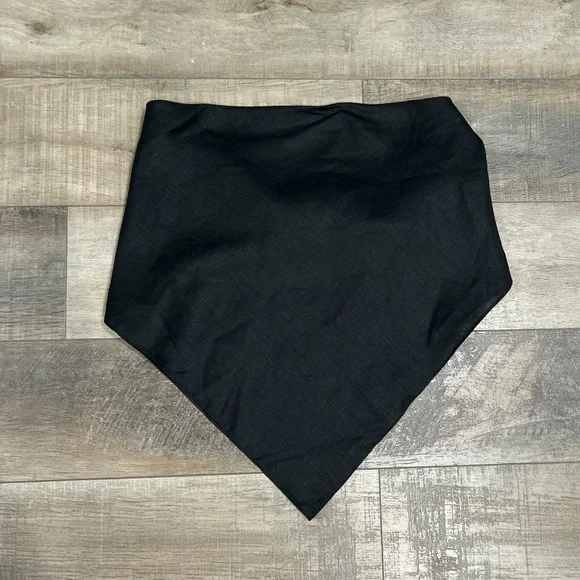 Enza Costa Black Strapless Top - Picture 4 of 6